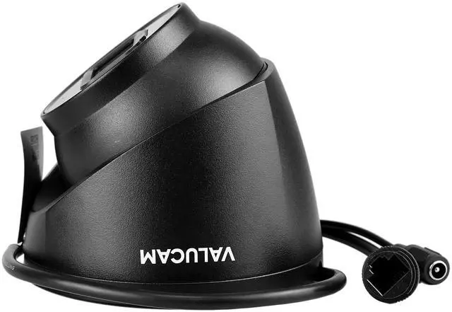 Alt view image 5 of 5 - VALUCAM 8MP IP Camera, DMSS/SmartPSS Lite, 4K PoE Turret Outdoor Starlight Camera with Mic, Human/Vehicle Detection, IVS, Intrusion Tripwire Alarm, 2.8mm 125Wide Angle, Metal IP67, H265+, 256GB