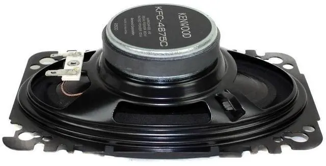 Alt view image 2 of 5 - Kenwood KFC-4675C 60-Watt 4-Inch x 6-Inch Two-Way Speaker System