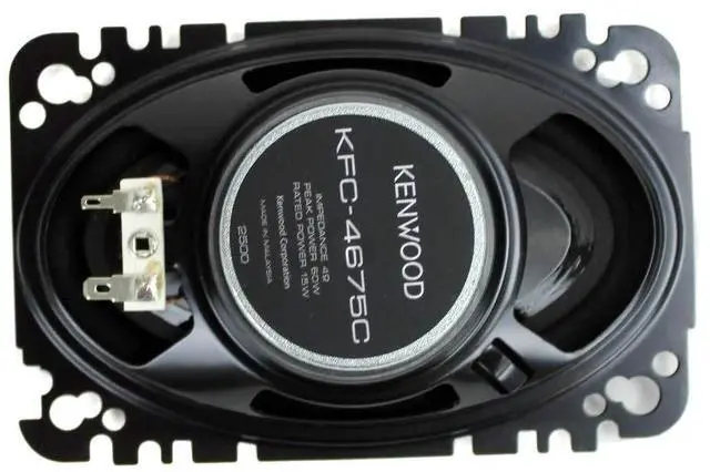 Alt view image 5 of 5 - Kenwood KFC-4675C 60-Watt 4-Inch x 6-Inch Two-Way Speaker System