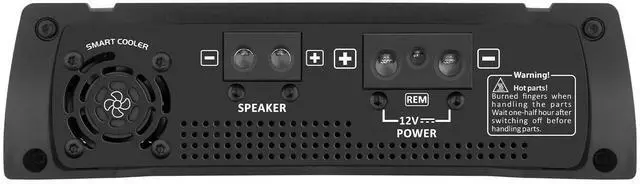 Alt view image 5 of 5 - Taramps HD 3000 4 Ohms Black RGB 1 Channel Amplifier 3000 Watts RMS Digital, 108 RGB Effects, Crossover, Low/High Pass, Bass Boost, Car Audio System, Monoblock Full Range, LED Monitor Indicator, HD 3k