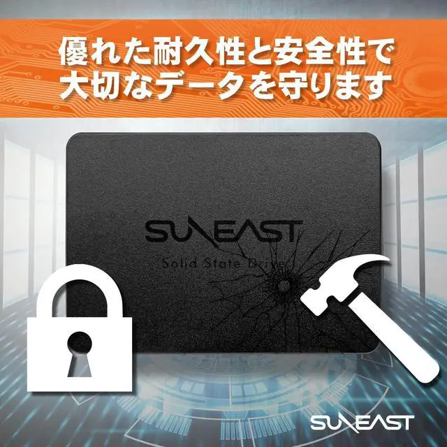 Alt view image 4 of 5 - SUNEAST 512GB 2.5 SSD SATA III Internal Solid State Drive- Up to 550MB/s Read, 470MB/s Write with 3D NAND Flash, for Laptop & Desktop PC