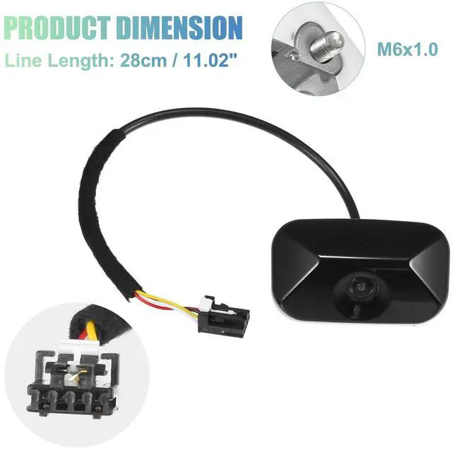 Alt view image 5 of 5 - ACROPIX Car Rear View Back Up Camera Wide Angle Park Assist Reverse Camera Fit for Kia Soul 2012-2013 No.957602K101/95760-2K101 - Pack of 1