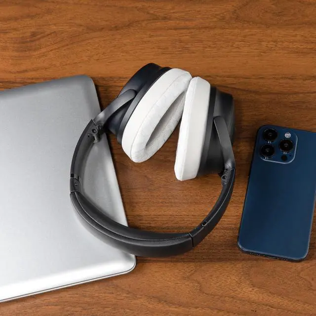 Alt view image 3 of 5 - WC Freeze V2 QC45 Cooling Gel Earpads Compatible with Bose QuietComfort 45, QuietComfort SE & QC Wireless (2023) by Wicked Cushions ^^ Freeze V2 Cooling Fabric, Extreme Comfort ^^ White