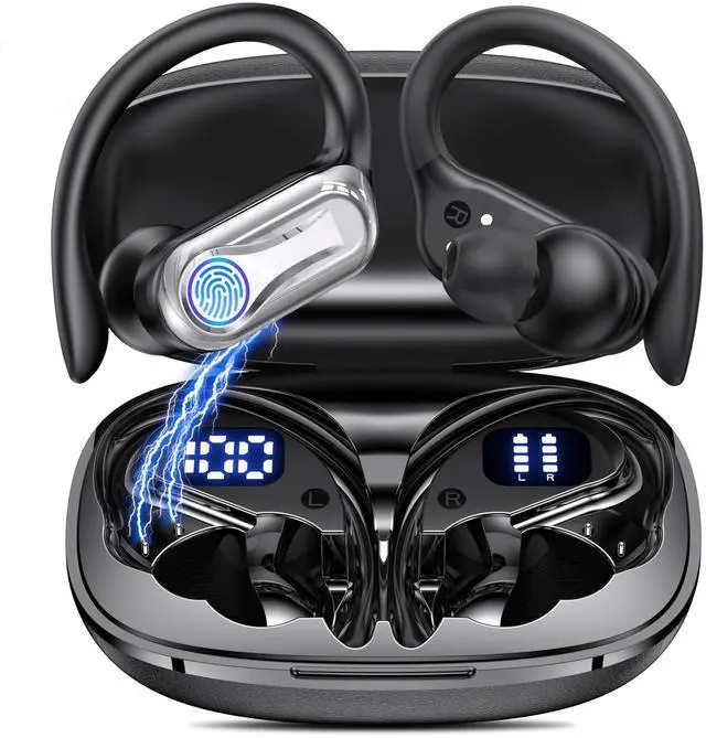 Main image of bluemaison Q15 Open Ear Design Clip On Ear Headphones Bluetooth 6.1 - Black Silver