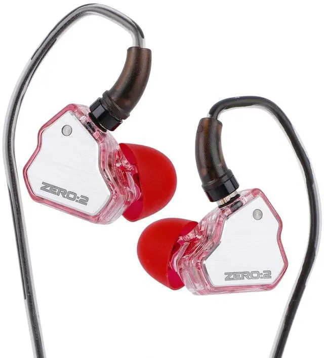 Main image of HIFIXAUDIO 7Hz x Crinacle Zero:2 in Ear Monitor, Updated 10mm Dynamic Driver IEM Earphones, HiFi Wired Earbuds, with OFC IEM Cable for Gaming & Music Audiophiles (with Mic Type-C, Pink)
