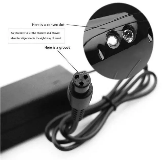 Alt view image 3 of 3 - 3-Prong 29.4V AC/DC Adapter Compatible with Jetson FY0422941500 Shenzhen Fuyuandian CD Coming Data CP2915 Lithium ion Li Battery Charger CH0651-2941500UU ABP 29.4VDC 1.5A Class 2 Power Supply