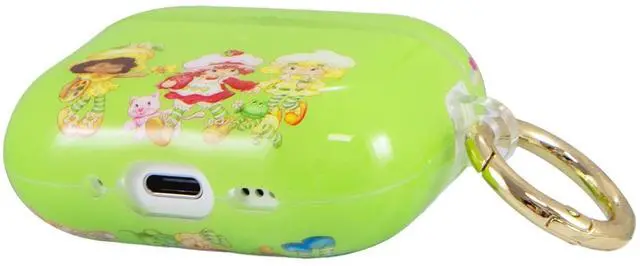Alt view image 2 of 5 - Sonix AirPods Pro 3 Protective Case - Hard Shell Cover with Luxe Keychain Clip - Compatible with 3rd Generation AirPods Pro ^^ Strawberry Shortcake Berry Besties Rainbow