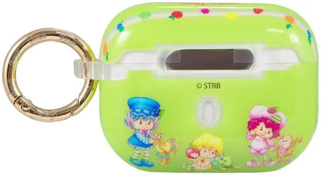 Alt view image 3 of 5 - Sonix AirPods Pro 3 Protective Case - Hard Shell Cover with Luxe Keychain Clip - Compatible with 3rd Generation AirPods Pro ^^ Strawberry Shortcake Berry Besties Rainbow