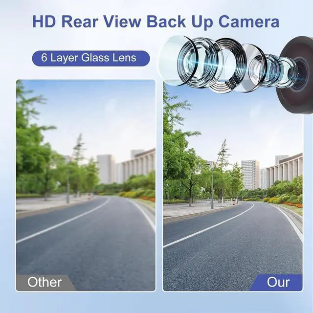 Alt view image 5 of 5 - Backup Camera DT1Z-19G490-C, HD Rear View Parking Reverse Camera Compatible with Ford Transit Connect 2015 OE Replacement Park Assist Backup Camera