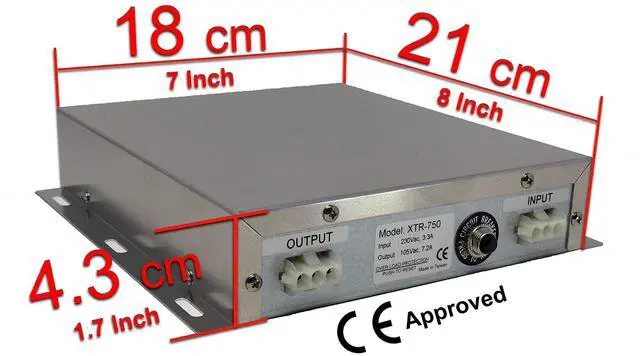 Alt view image 3 of 5 - XTR-750 Voltage Transformer for Refrigerators