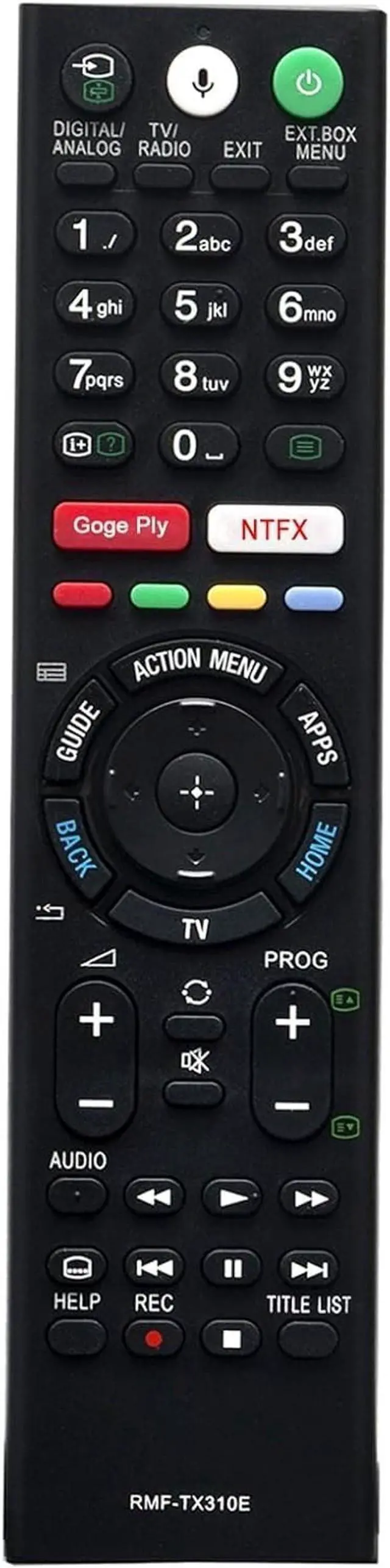 Main image of RMRTSML RMF-TX310U Voice Remote Control for XBR-43X800G XBR-75X800G XBR-65X800G XBR-49X800G XBR-55X800G XBR-85X900F XBR-49X900F XBR-75X900F XBR-65X900F(Send a Protective Cover)