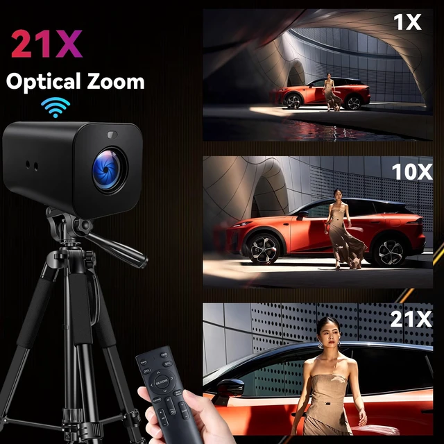 Alt view image 2 of 5 - IFWATER 60fps High Speed 4K USB Camera,21X Zoom USB2.0&HDMI Dual Interface,38402160 High Resolution,H.264 H.265 Encoding,Plug&Play for Windows Mac OS Linux Projector Live Streaming