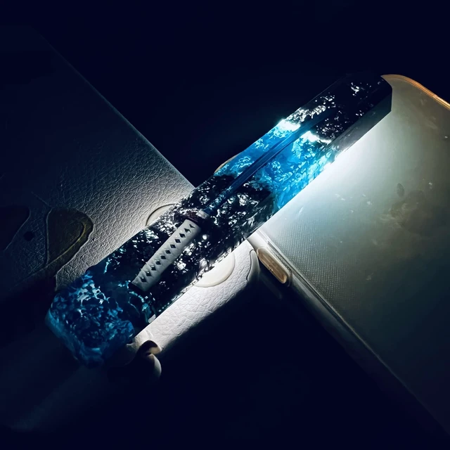 Alt view image 5 of 5 - LINWIN Custom Keycap Blue Knife Space Bar Keycap for MX Mechanical Keyboard