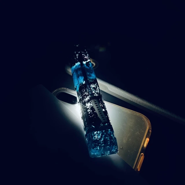 Alt view image 3 of 5 - LINWIN Custom Keycap Blue Knife Space Bar Keycap for MX Mechanical Keyboard