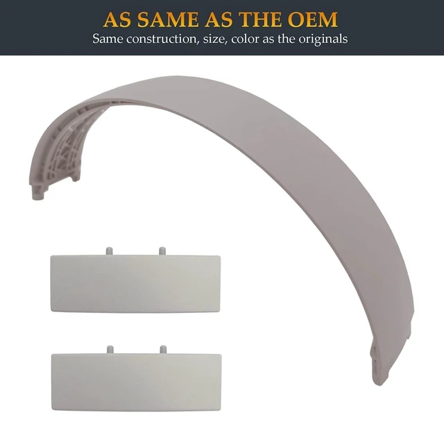 Alt view image 3 of 5 - Beat Studio Pro Replacement Headband and Hinges Same as the OEM Arch Band + Hinge Repair Kit Parts Compatible with Beats by Dre Studio Pro (A2924) and Studio 3 (A1914) Headphones (Sandstone)