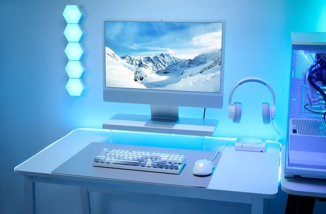 Alt view image 5 of 5 - Cherry MX 8.2 TKL Wireless XAGA, Tenkeyless Mechanical Gaming Keyboard, Bluetooth, 2.4 GHz & Wired Mode, Double-Shot PBT Keycaps, MX2A Blue Switches, White