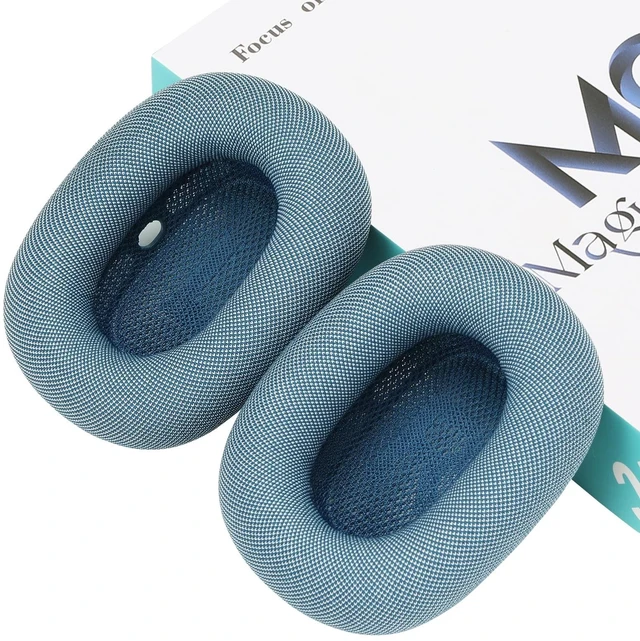 Main image of MC Magic Cushion Replacement earpads for AirPods Max Ear Cushions, Magnetic Installation, Noise Cancellation and Transparency Mode Sound Fidelity, Support Washing(Blue)