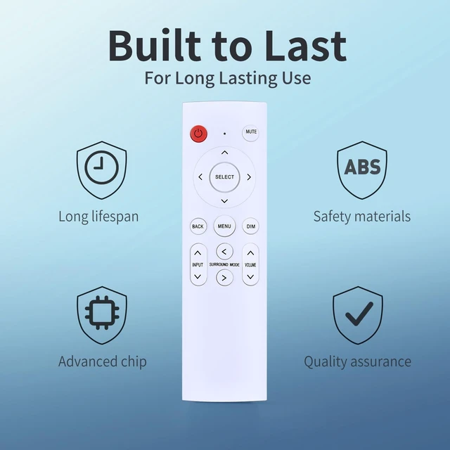 Alt view image 2 of 5 - ZWP Remote Control Replacement Compatible for JBL AV Receiver MA9100HP 9.2-Channel, MA510 5.2-Channel, MA310 5.2-Channel, JBLMA9100HPWHTAM, JBLMA310WHTAM, JBLMA510WHTAM