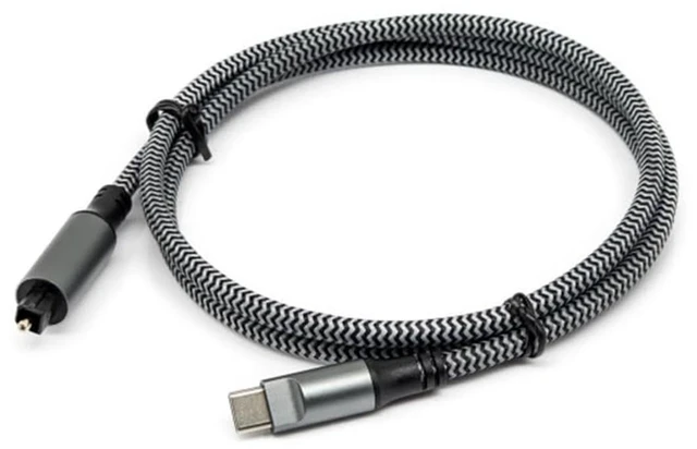 Main image of Sucaicuo USB-C to TOSLINK Optical Audio Cable, 4ft SPDIF Digital Cord