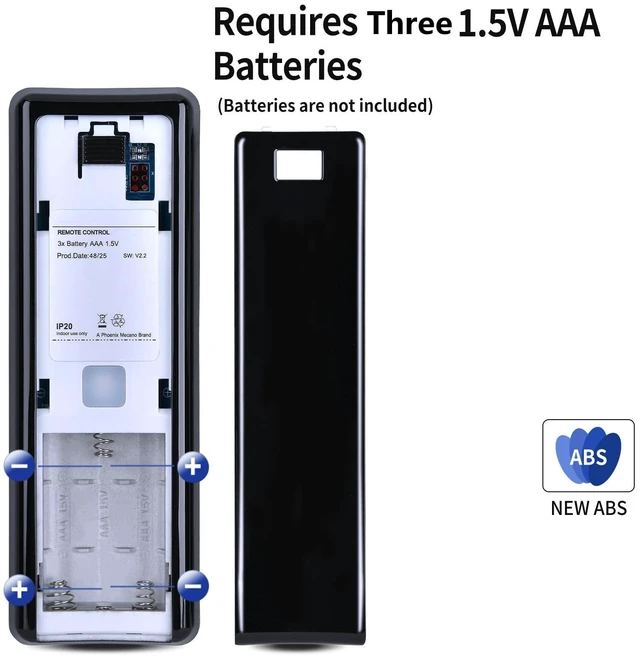 Alt view image 2 of 4 - RF258GA Replacement Remote for Beautyrest Adjustable Bed JLDK.27.10.06