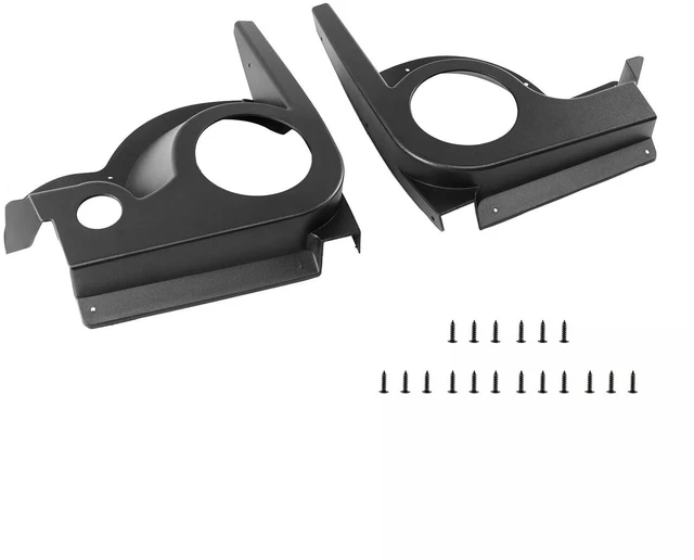 Alt view image 4 of 5 - STILEALUS Black ABS Golf Cart Speaker Pods Fits for EZGO TXT 1994 and Up Replacement for E-Z-GO 627153(Set of 2)