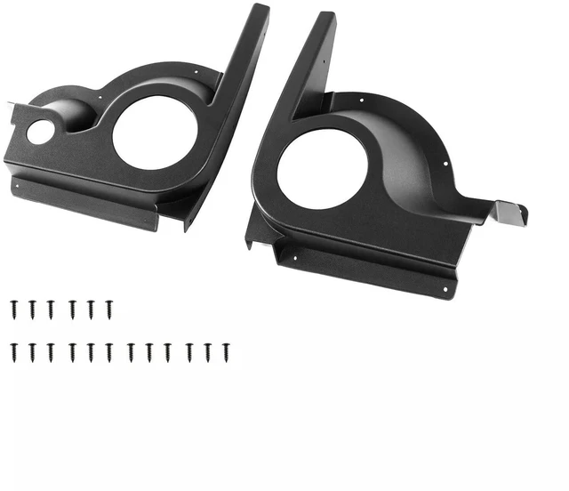 Alt view image 5 of 5 - STILEALUS Black ABS Golf Cart Speaker Pods Fits for EZGO TXT 1994 and Up Replacement for E-Z-GO 627153(Set of 2)