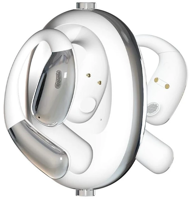 Main image of LavChic A60 Open Ear Headphones, Bluetooth 6.0 Wireless Earbuds - White