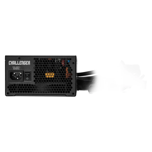 Alt view image 3 of 5 - ASRock Challenger 850W Power Supply Auto iCOOL Intelligent Fan Control 120mm Golf Blade 5 Years Warranty CL-850G 80 Plus Gold Certified Non-Modular ATX3.1 PCIe5.1 12V-2x6 Cable