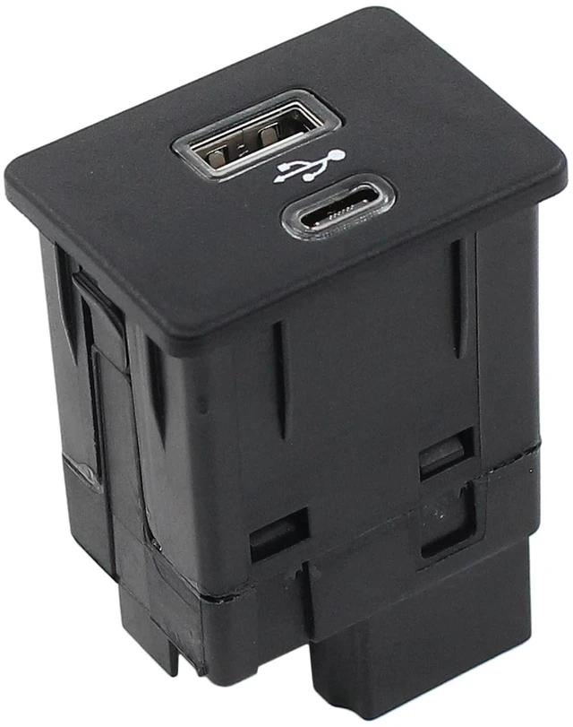 Main image of Type C USB Hub Port Adapter Audio Auxiliary Jack Carplay Interface Module