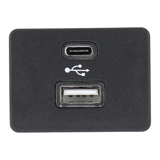 Alt view image 2 of 5 - Type C USB Hub Port Adapter Audio Auxiliary Jack Carplay Interface Module