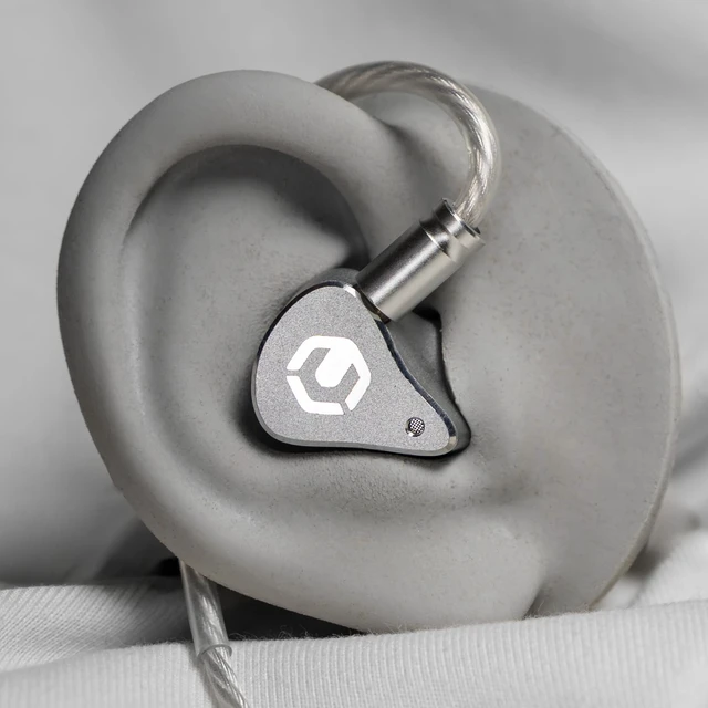Alt view image 4 of 5 - CrinEar Reference ^^ 2DD+3BA Five-Driver Hybrid in-Ear Headphones ^^ CNC-Machined Aluminum Studio Monitors