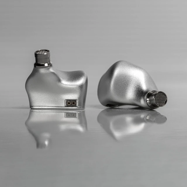 Alt view image 3 of 5 - CrinEar Reference ^^ 2DD+3BA Five-Driver Hybrid in-Ear Headphones ^^ CNC-Machined Aluminum Studio Monitors