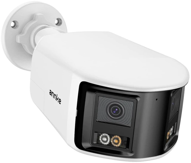 Main image of ANNKE 6MP PoE Dual-Lens Security Camera, 180 Panoramic Outdoor IP Cam