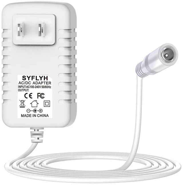 Main image of 18V Power Adapter for Hunter Douglas Charger PowerView 2989048000 2002000036 Amigo 7806000000 Female Connector (16FT)