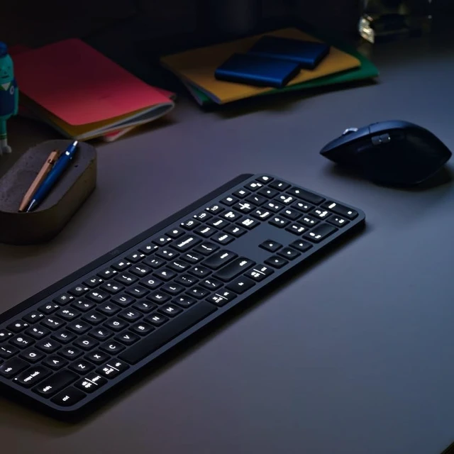 Alt view image 2 of 5 - Logitech MX Keys Combo for Business Keyboard and Mouse - Graphite