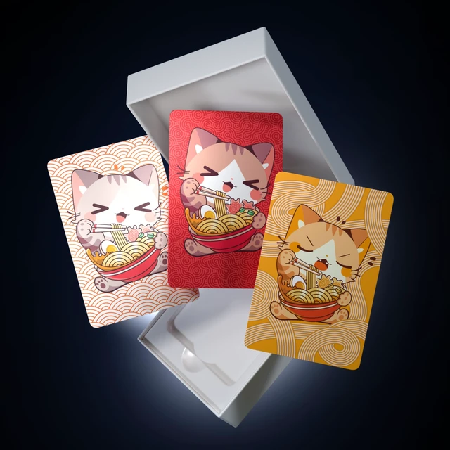 Alt view image 5 of 5 - TANGEM Crypto Wallet Pack of 3 - Cold Storage Wallet (Ramen Cat)
