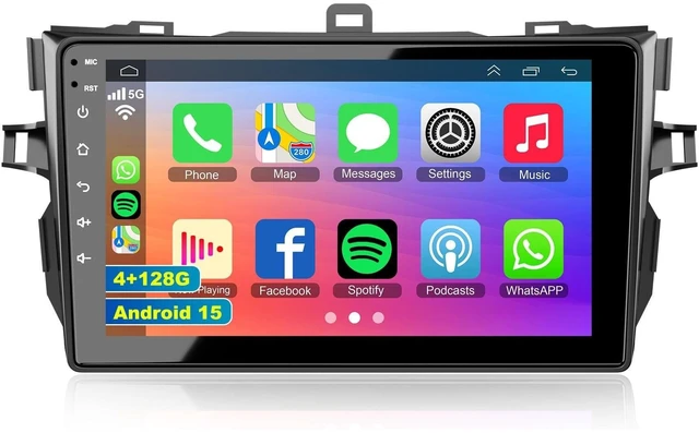 Main image of 8Core Car Radio Carplay Stereo for Toyota Corolla 2009-2013, 4G+128G