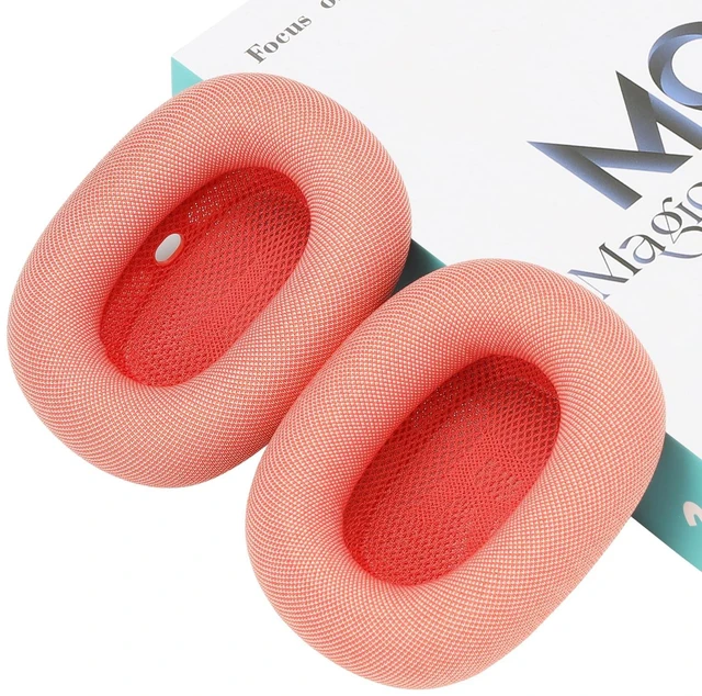 Main image of MC Magic Cushion Replacement earpads for AirPods Max Ear Cushions, Magnetic Installation, Noise Cancellation and Transparency Mode Sound Fidelity, Support Washinge (Pink)