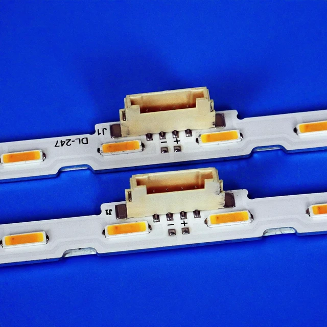 Alt view image 4 of 5 - XIMAIACC 2pcs LED Backlight Strip for BN96-46033A UN55RU8000F UN55RU800DF UN55RU740DFXZA UN55NU740DF UN55RU740DF UN55RU7100FXZA UN55RU7300FXZA UN55RU7100F UN55RU6900 V8N4-550SM0-R1 R0 55NU7475U