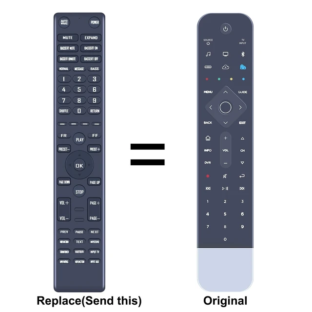 Alt view image 2 of 5 - Rankle Memory Replacement Remote Control for Bose 700 Soundbar Home Theater