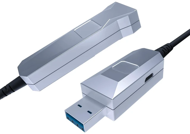 Main image of GeoHN.G USB 3.0 Extension Cable 66FT/20M, USB A-Male to A-Female Cable 5Gbps High Speed Data Transfer Active Optical Cable Compatible with Webcam,Printer, USB Keyboard, Flash Drive, etc.