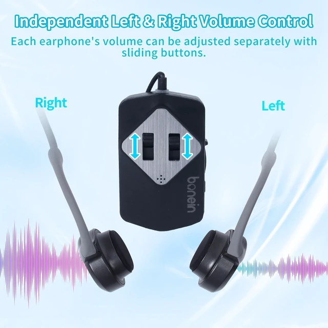 Alt view image 4 of 5 - bonein Advanced Bone Conduction Hearing Headphones, 7 Frequency Modes