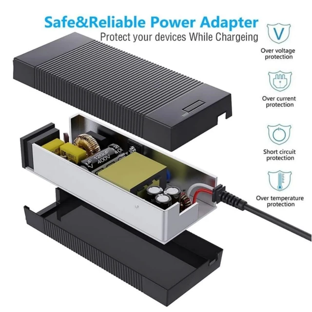 Alt view image 4 of 5 - 42V Charger for Gyroor Electric X8 H40, H30 Pro & Max, HR8 HR9, C1/C1 Pro/C3/X2/C1S, Atomi Alpha E20 E30 for 36V Battery 2A Power Supply Adapter (NOT for H30/C2/Turbo-1!)
