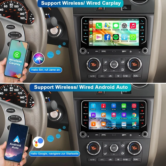 Alt view image 3 of 5 - Car Radio for Nissan Altima 2008 2009 2010 2011 2012(Manual and Auto AC)