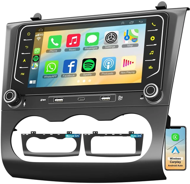 Main image of Car Radio for Nissan Altima 2008 2009 2010 2011 2012(Manual and Auto AC)