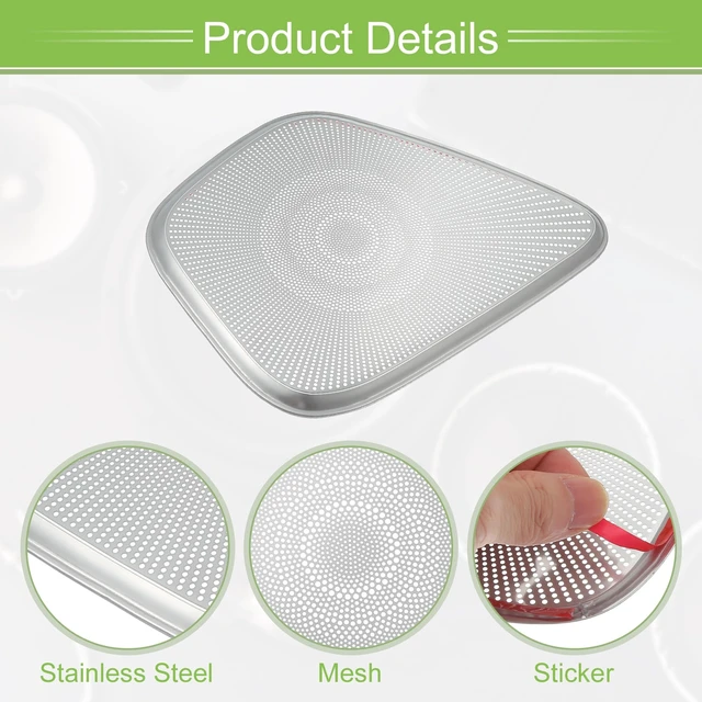 Alt view image 3 of 5 - ACROPIX Front Rear Left Right Door Speaker Frame Cover Trim Car Audio Stereo Horn Speaker Grille Fit for Mercedes Benz a B Class W247 GLB 2020 Stainless Steel Silver Tone - Pack of 4