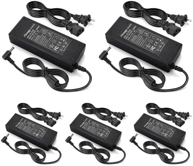 Main image of Facmogu 5 Pack 12V 10A Power Supply, 120W AC to DC Adapter Converter