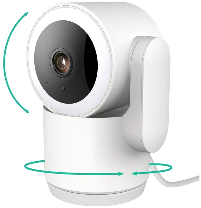 Main image of Luna 2K Indoor Camera for Home Security, Dual-Band WiFi 360 Pan-Tilt