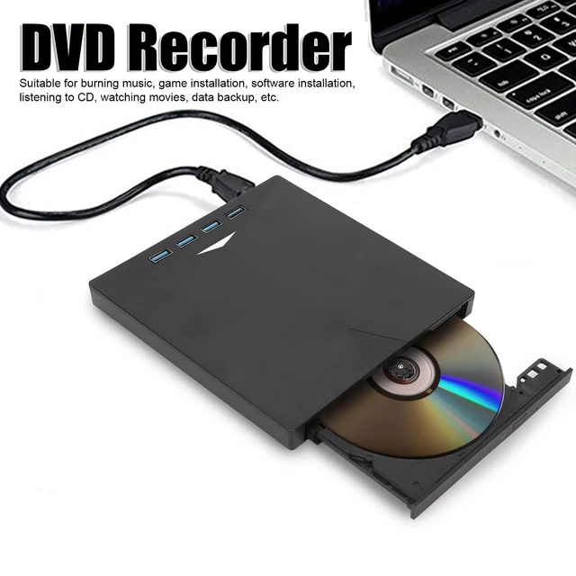 Alt view image 2 of 5 - Tangxi External DVD Drive, USB 3.0 Portable CD/DVD RW Drive/DVD/VCD Player,CD ROM for Laptop Desktop PC,Compatible with/Linux/OS X