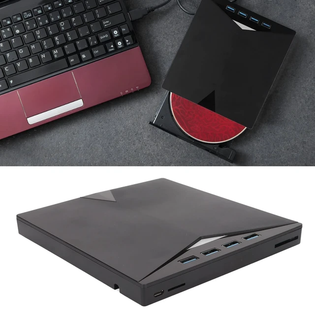 Alt view image 5 of 5 - Tangxi External DVD Drive, USB 3.0 Portable CD/DVD RW Drive/DVD/VCD Player,CD ROM for Laptop Desktop PC,Compatible with/Linux/OS X